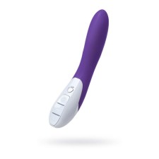 Vibrator Mystim Elegant Eric, silicone, purple color, 27 cm