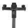 ACCOONA A71127AT bath mixer, single -leaf, pour 300 mm, shower set, black