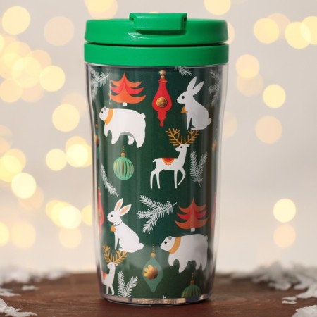 Thermostatic with the insert "New Year's animals", 250 ml-1