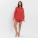 Women's costume (blouse, shorts) minku: casual collection color red, size 42