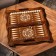 Hand-handed chess-wagon-work "Universal", with a pen, 50x27 cm, an array of walnut, Armenia