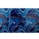 The single tablecloth "Marble", 137 × 180 cm, blue