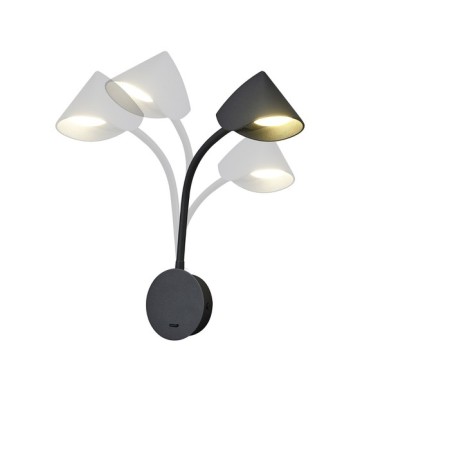 Wall lamp Mantra Goa, Led, 660lm, 3000k, 250x100x394 mm, white color-3
