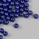 A set of beads "Pearls" d 6 mm, 250 grams, pale blue