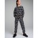 Set for girls: sweatshirt, trousers, height 140 cm