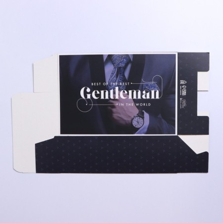 Gift folding box, packaging, "gentleman", 16 x 23 x 7.5 cm-3