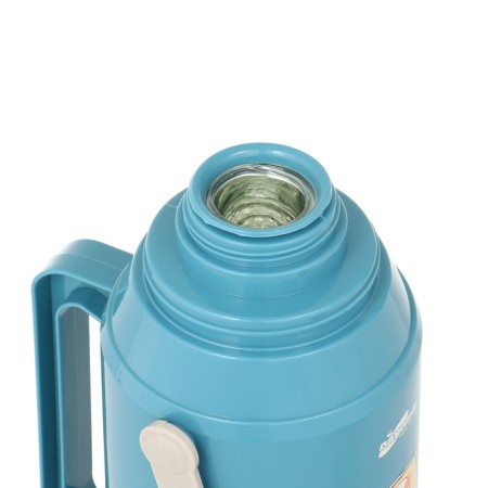 Thermos 2 l, with a glass flask, retains heat 12 hours, blue-2