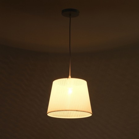Lamp "Sendy" E27 40W white 28x28x21 cm-2