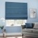 Roman curtain "Wander", size 100x175 cm, blue color