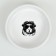 Ceramic bowl for rodents "black and white" 80 ml 8.5 x 3 cm