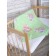 Fleet blanket "Bunny in a clearing", size 75x100 cm