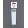 Micro -shoes for increasing and laminating eyelashes, set - 10 pcs, 9.5 cm, white color
