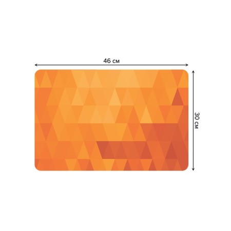 A set of napkins for setting the table "Geometric patterns", rectangular, rounded edges, size 30x46 cm, 4 pcs-2
