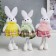 Souvenir "Bunny in the plaid skirt" mix 5x15.5 cm