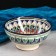 Rishtan ceramics "flowers" 15 cm, small, blue