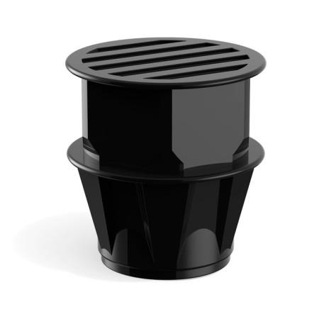 Well, KS-2.2, 60 × 60 × 63 cm, plastic, black-3