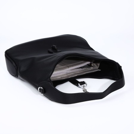 Load bag with lightning, external pocket, black color-6