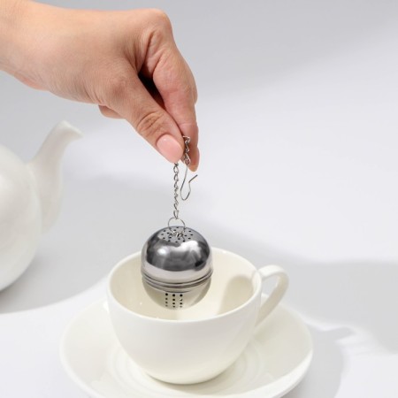 Sieve for teas of the shade "ovalchik", 4 cm-5