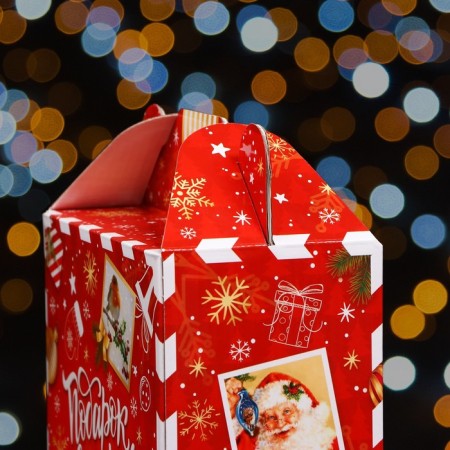 Gift Folding Box "Red Red" 18.5 x 10 x 30.5 cm-4