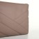 Women's bag with lightning, beige color