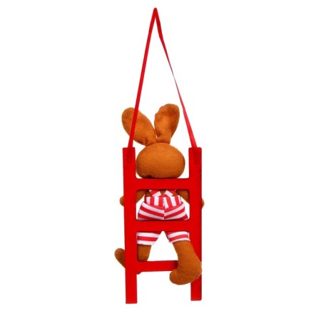Soft toy "Rabbit on the stairs", species mix-1