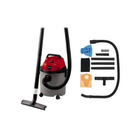 Construction vacuum cleaner Einhell TC-VC 1815, 1250 W, plastic tank 15l, 1.5 m, d = 36 mm
