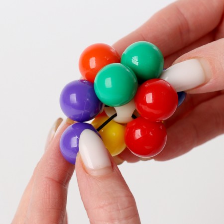 Developing toy "balls" on the elastic band, small-2
