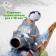 Dinosaur "Rex", shoots balls, works from batteries, light and sound, green color