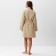 Women's bathrobe, col. Beige, rr 50-52, 100% polyester, 300 g/m2
