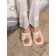 Women's slippers, size 39, pink color