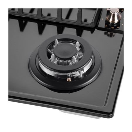 Hlect surface Maunfeld Eghe.64.63cb.r/G, gas, 4 burners, black-7