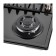 Hlect surface Maunfeld Eghe.64.63cb.r/G, gas, 4 burners, black