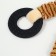 Textile toy with rubber rings "Bull", 26 x 10 cm