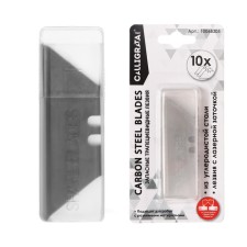 A set of blades for trapezoid knives 10 pieces, 19mm