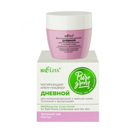 The cream -pimer matting "daytime" for the face for combined and oily skin, 50 ml