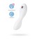 Satiffyer Curvy Trinity 5+ vacuum clitoris stimulator, white color