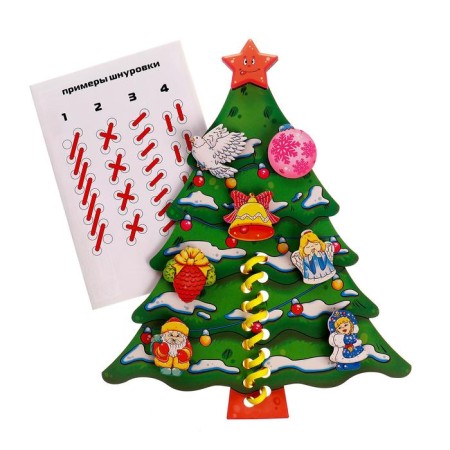 Lining with Velcro "Christmas tree"