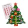 Lining with Velcro "Christmas tree"