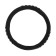 Braid on the steering wheel Nova Bright eco -leather, black, curly rubber inserts, m