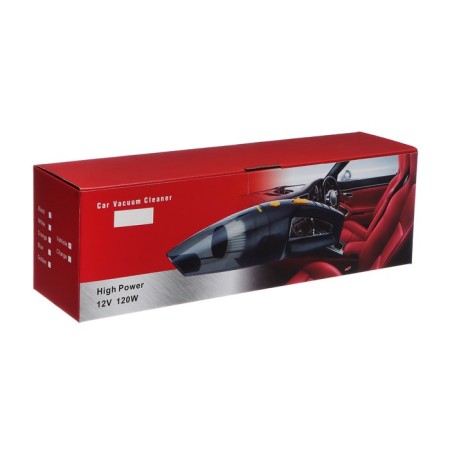 Car vacuum cleaner, 5 nozzles, 140 watts, 12 V, black-5