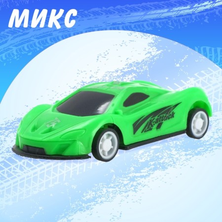Machine "Race", set 6 pcs., Inertia-8