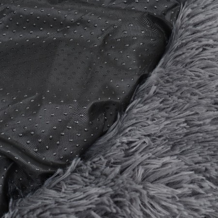 Lying for dogs and cats, long fur, 80 x 80 x 25 cm, gray-6