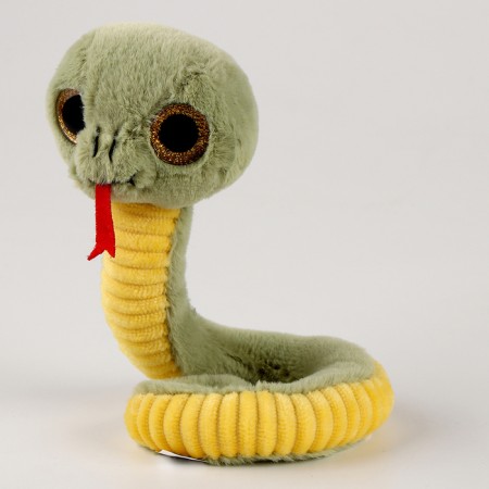 Soft New Year's toy "Snake", Green-3