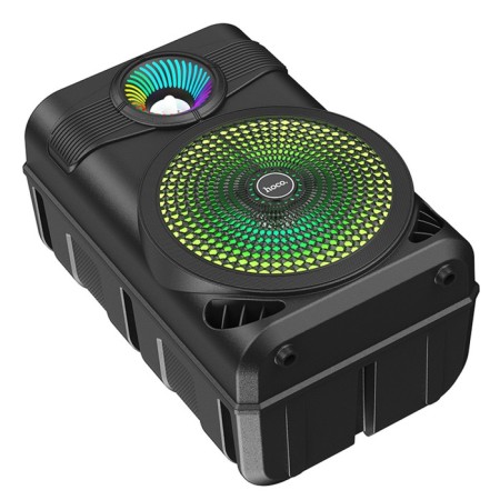 Portable column Hoco BS46, 10 W, 1800 mAh, BT5.0, Microsd, USB, AUX, FM, Mic, Black-3
