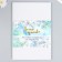 Foamiran "neon shine - white" 2 mm format A4 (set of 5 sheets)
