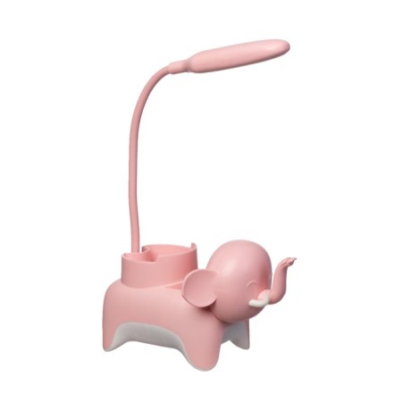 Table lamp "Elephant" LED 3W USB pink 9x15x31 cm Risalux-8