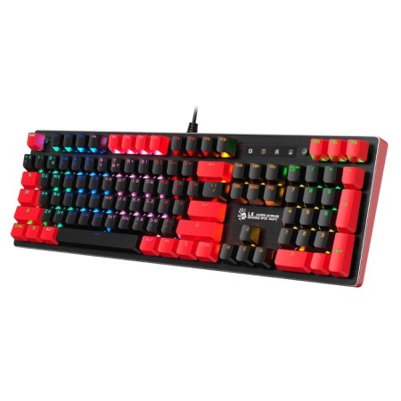 Keyboard A4Tech Bloody B820N Mechanical Black/Red USB For Gamer Led-7