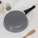 Flot Dilan "Marbl", d = 26 cm, glass cover, removable handle, anti -stick coating