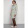 Coat insulated winter female, size 44, color light green