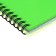 Notebook A5 80 sheets in a cage on a spiral Erichkrause Motion, with a plastic cover green,